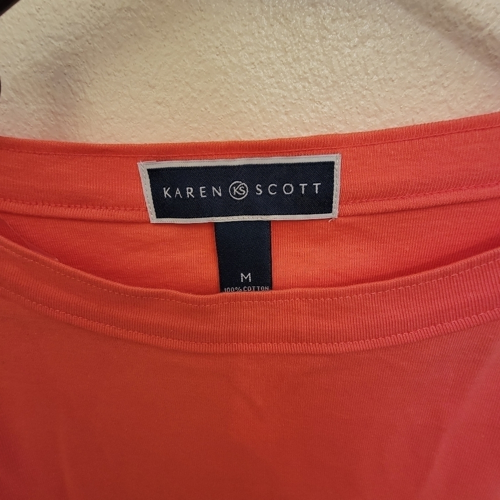 Karen Scott Short Sleeve Shirt - Picture 4 of 4